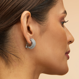 Bramble Clip-On Hoop Earrings
