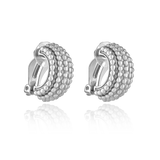 Bramble Clip-On Hoop Earrings