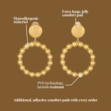 Solar Clip-On Occasion Earrings